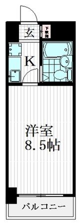 第一ファミールビルの物件間取画像